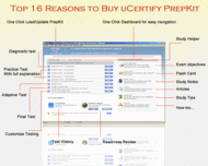 uCertify 70-294 Windows 2003 Planning Ac screenshot